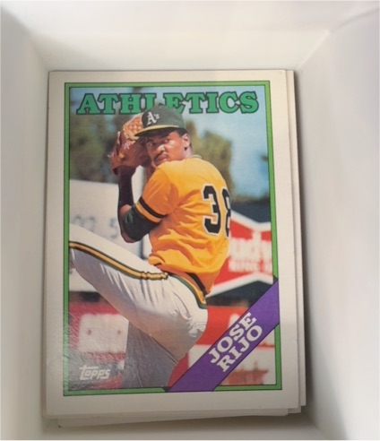 1988 Topps #316 Jose Rijo — front