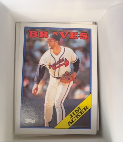 1988 Topps #678 Jim Acker — front