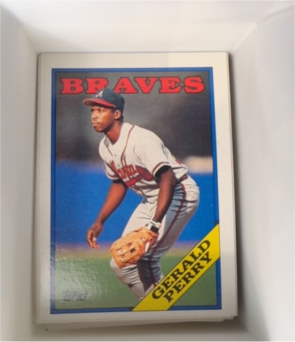 1988 Topps #39 Gerald Perry — front