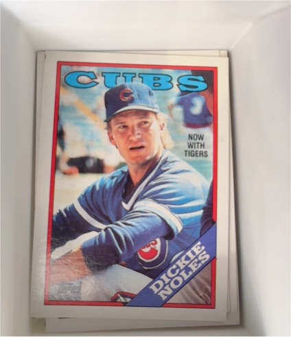1988 Topps #768 Dickie Noles — front