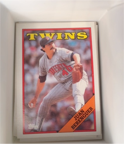 1988 Topps #526 Juan Berenguer — front