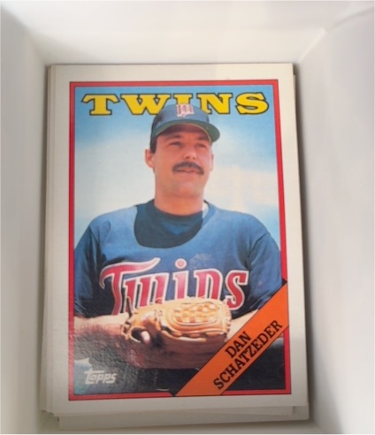 1988 Topps #218 Dan Schatzeder — front
