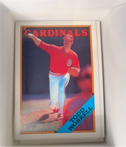 1988 Topps #715 Todd Worrell — front