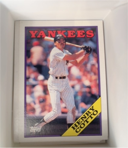 1988 Topps #766 Henry Cotto — front