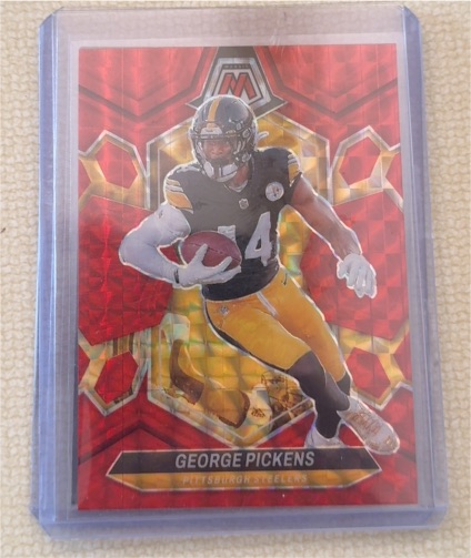 2024 Panini Mosaic #186 George Pickens — front