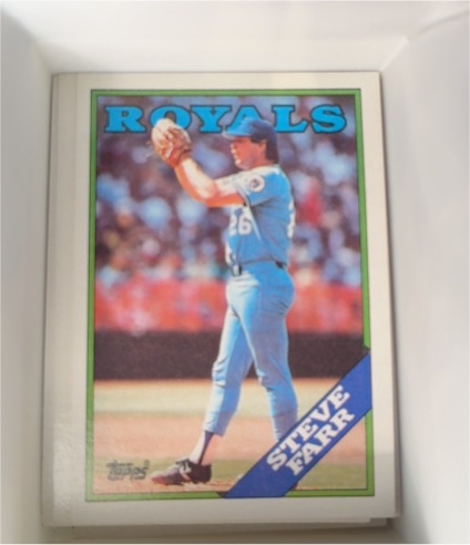 1988 Topps #222 Steve Farr — front