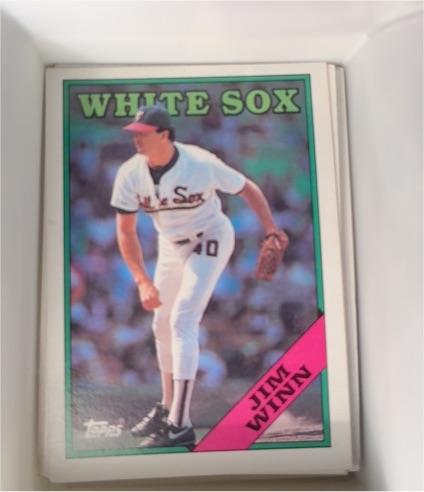 1988 Topps #688 Jim Winn — front