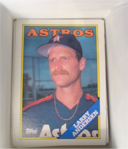 1988 Topps #342 Larry Andersen — front