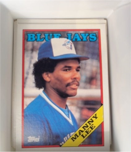1988 Topps #722 Manny Lee — front