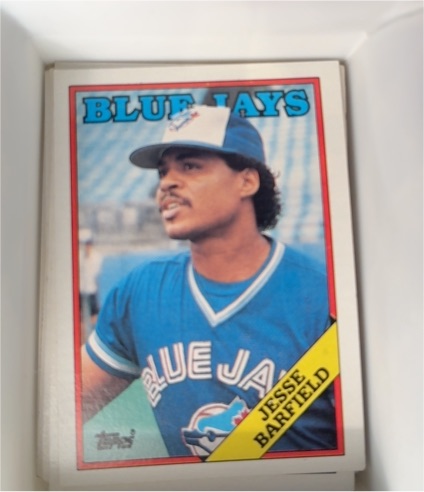 1988 Topps #140 Jesse Barfield — front