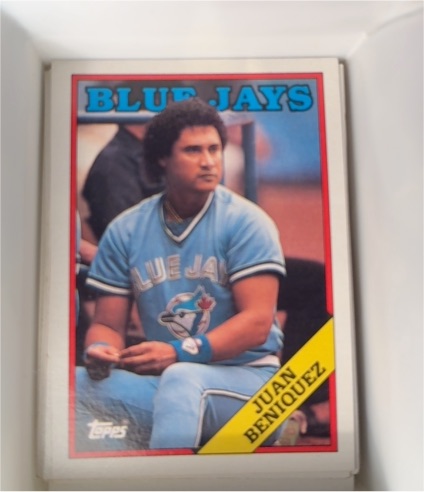1988 Topps #541 Juan Beniquez — front