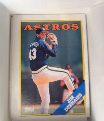 1988 Topps #24 Jim Deshaies — front