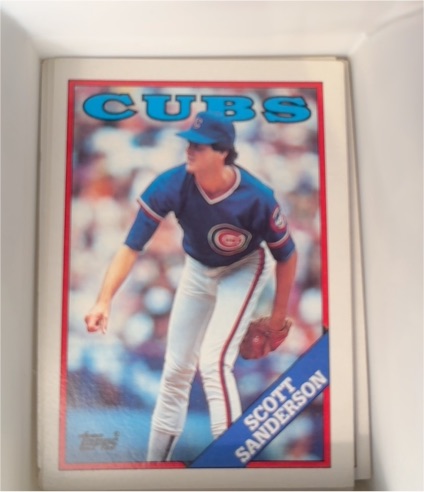 1988 Topps #311 Scott Sanderson — front