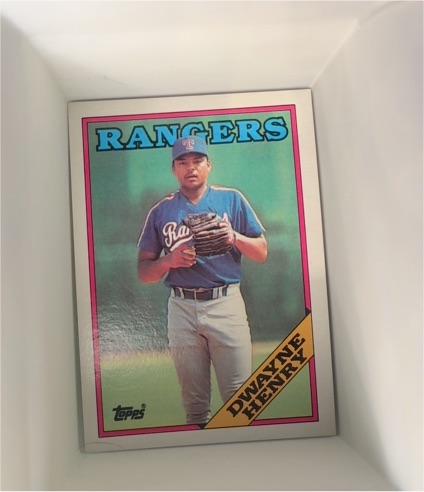 1988 Topps #178 Dwayne Henry — front
