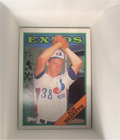 1988 Topps #371 Joe Hesketh — front