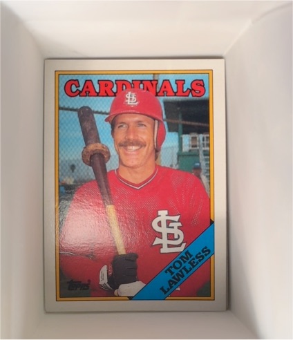 1988 Topps #183 Tom Lawless — front