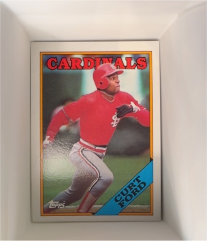 1988 Topps #612 Curt Ford — front