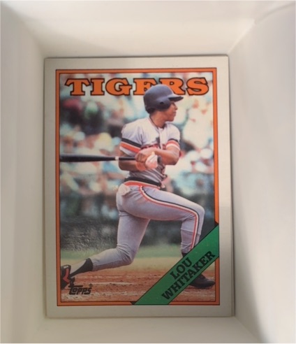 1988 Topps #770 Lou Whitaker — front