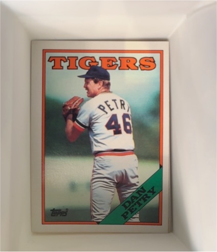1988 Topps #78 Dan Petry — front