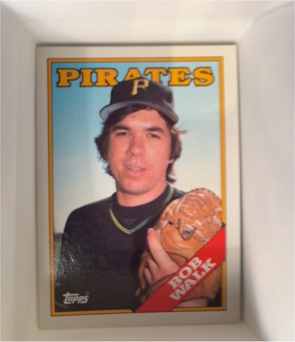 1988 Topps #349 Bob Walk — front