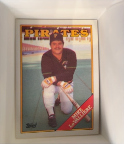 1988 Topps #539 Mike LaValliere — front