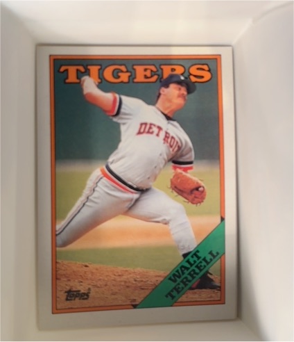 1988 Topps #668 Walt Terrell — front