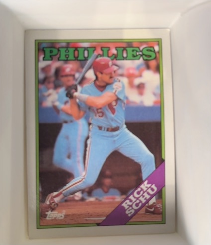 1988 Topps #731 Rick Schu — front