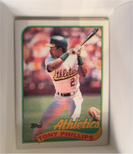 1989 Topps #248 Tony Phillips — front