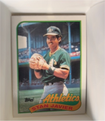 1989 Topps #671 Stan Javier — front