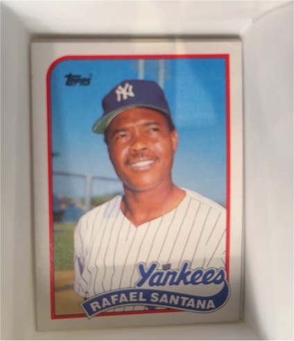 1989 Topps #792 Rafael Santana — front