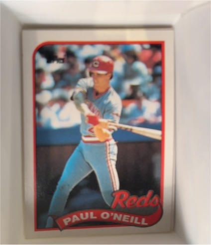 1989 Topps #604 Paul O'Neill — front