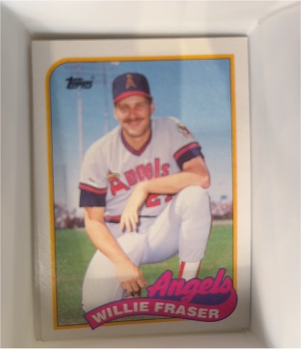 1989 Topps #679 Willie Fraser — front