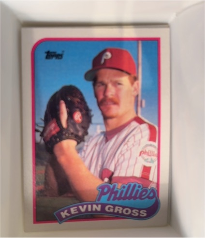 1989 Topps #215 Kevin Gross — front