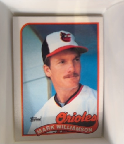 1989 Topps #546 Mark Williamson — front