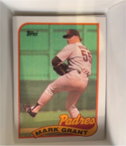 1989 Topps #178 Mark Grant — front