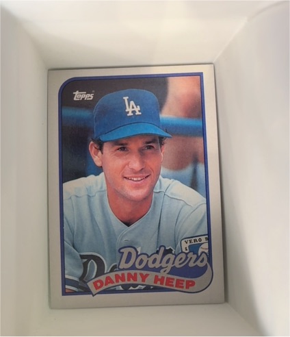 1989 Topps #198 Danny Heep — front