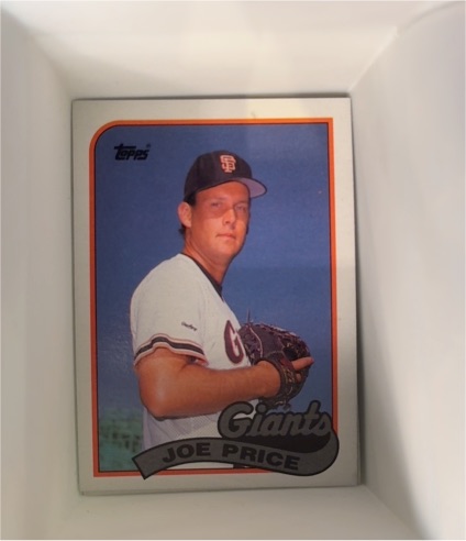 1989 Topps #217 Joe Price — front