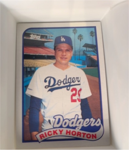 1989 Topps #232 Ricky Horton — front