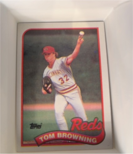 1989 Topps #234 Tom Browning — front