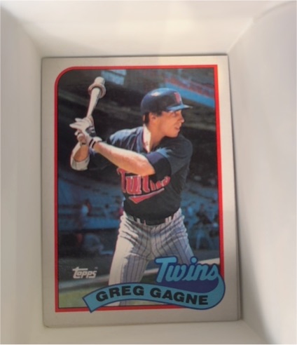 1989 Topps #19 Greg Gagne — front
