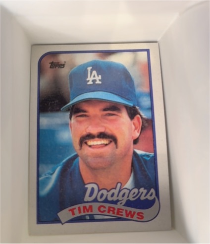 1989 Topps #22 Tim Crews — front