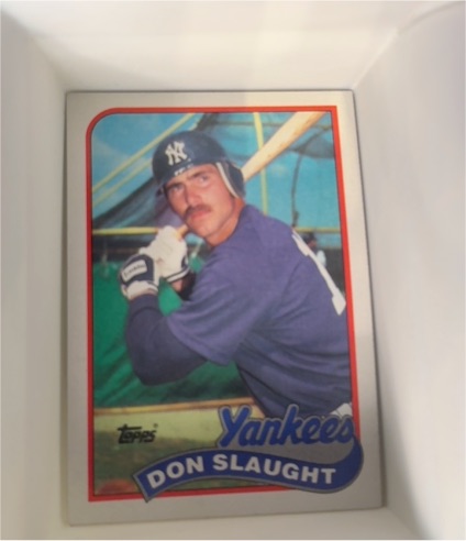 1989 Topps #611 Don Slaught — front