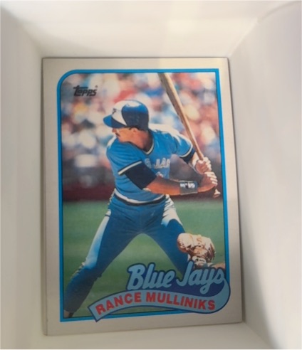 1989 Topps #618 Rance Mulliniks — front