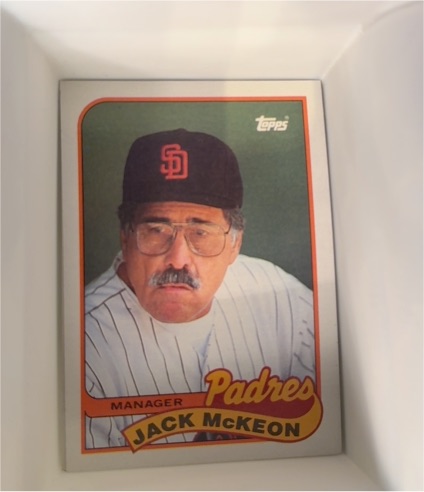 1989 Topps #624 Jack McKeon — front