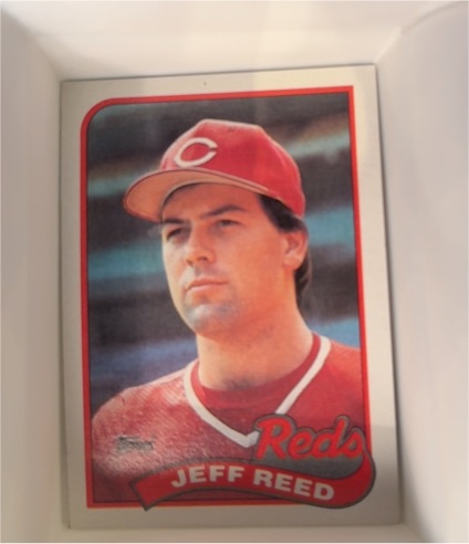 1989 Topps #626 Jeff Reed — front