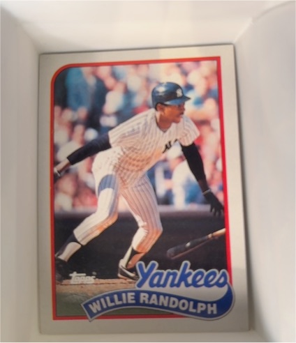 1989 Topps #635 Willie Randolph — front