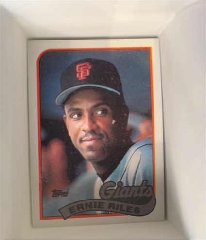 1989 Topps #676 Ernie Riles — front