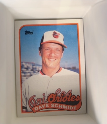 1989 Topps #677 Dave Schmidt — front