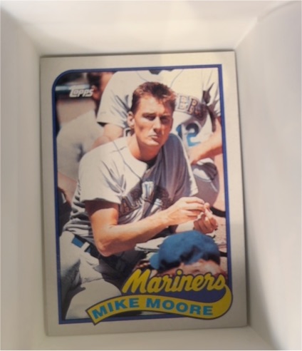 1989 Topps #28 Mike Moore — front