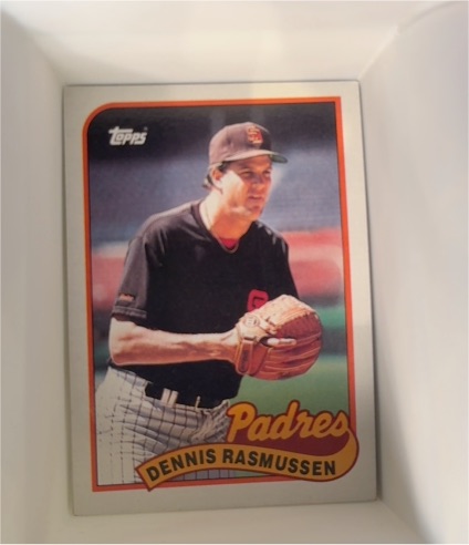 1989 Topps #32 Dennis Rasmussen — front
